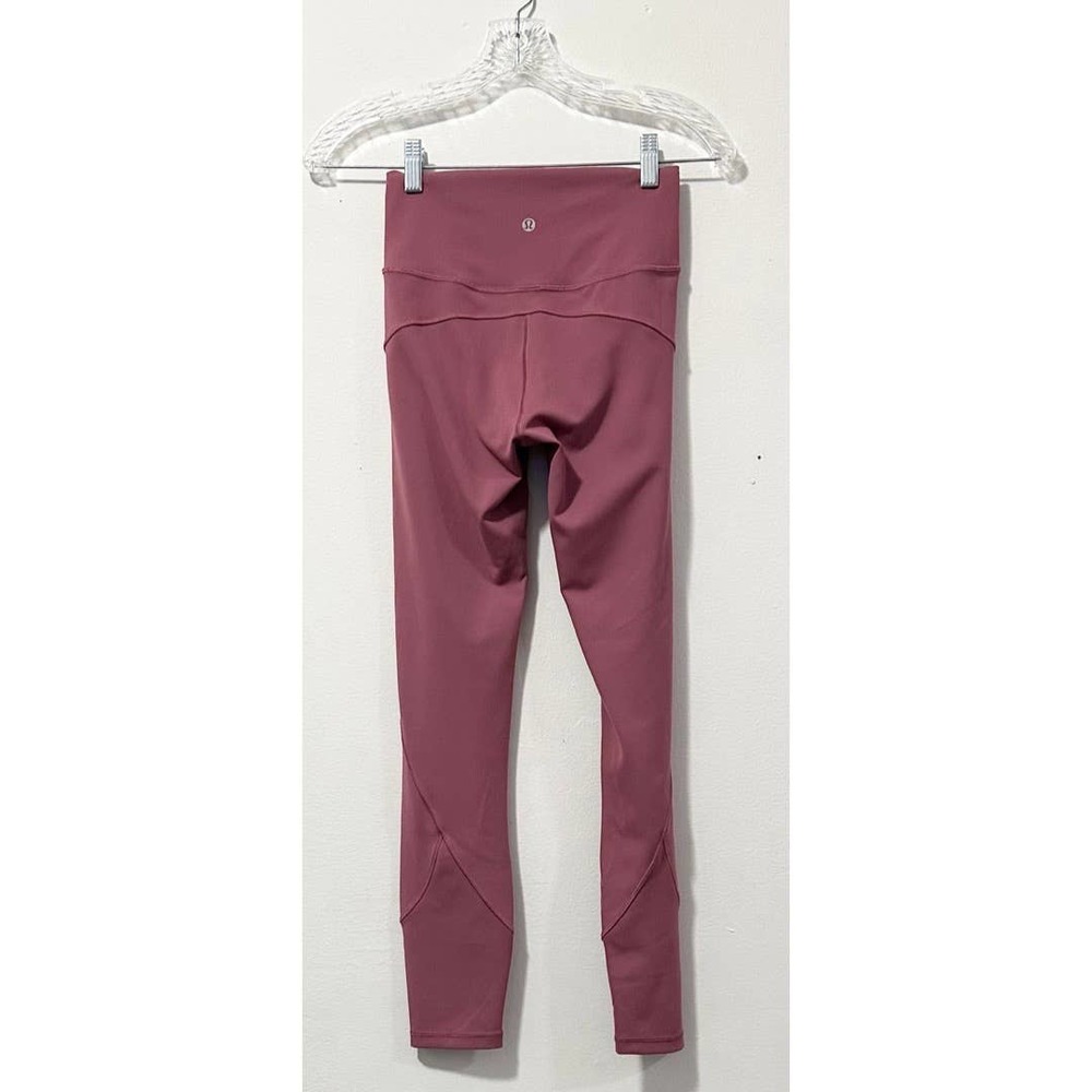 Lululemon - Women's Moss Rose, In Movement Everlux 25" Leggings (size 4) - Picture 3 of 3
